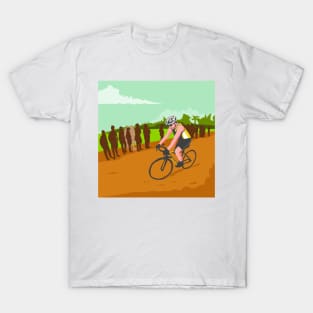 Cyclist Racing WPA T-Shirt